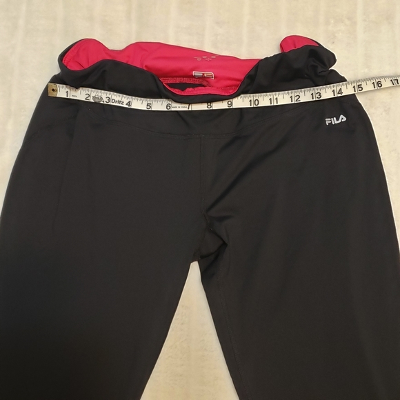 Fila Wide Straight Leg Yoga Track Pants - Picture 12 of 14